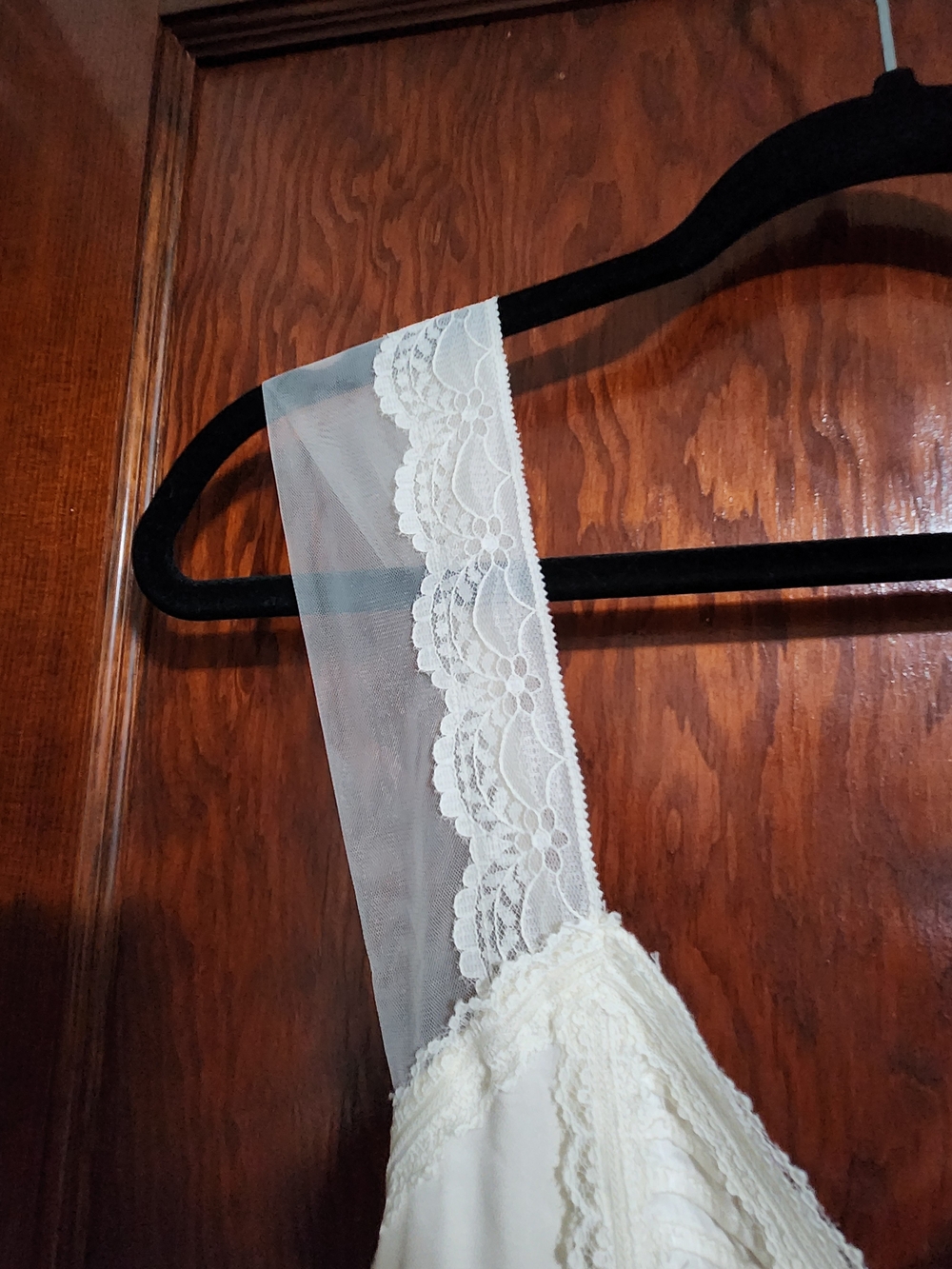 NWT Anthropologie Lacey Satin Slip Dress Ivory XS - SOLD OUT - Picture 6 of 10